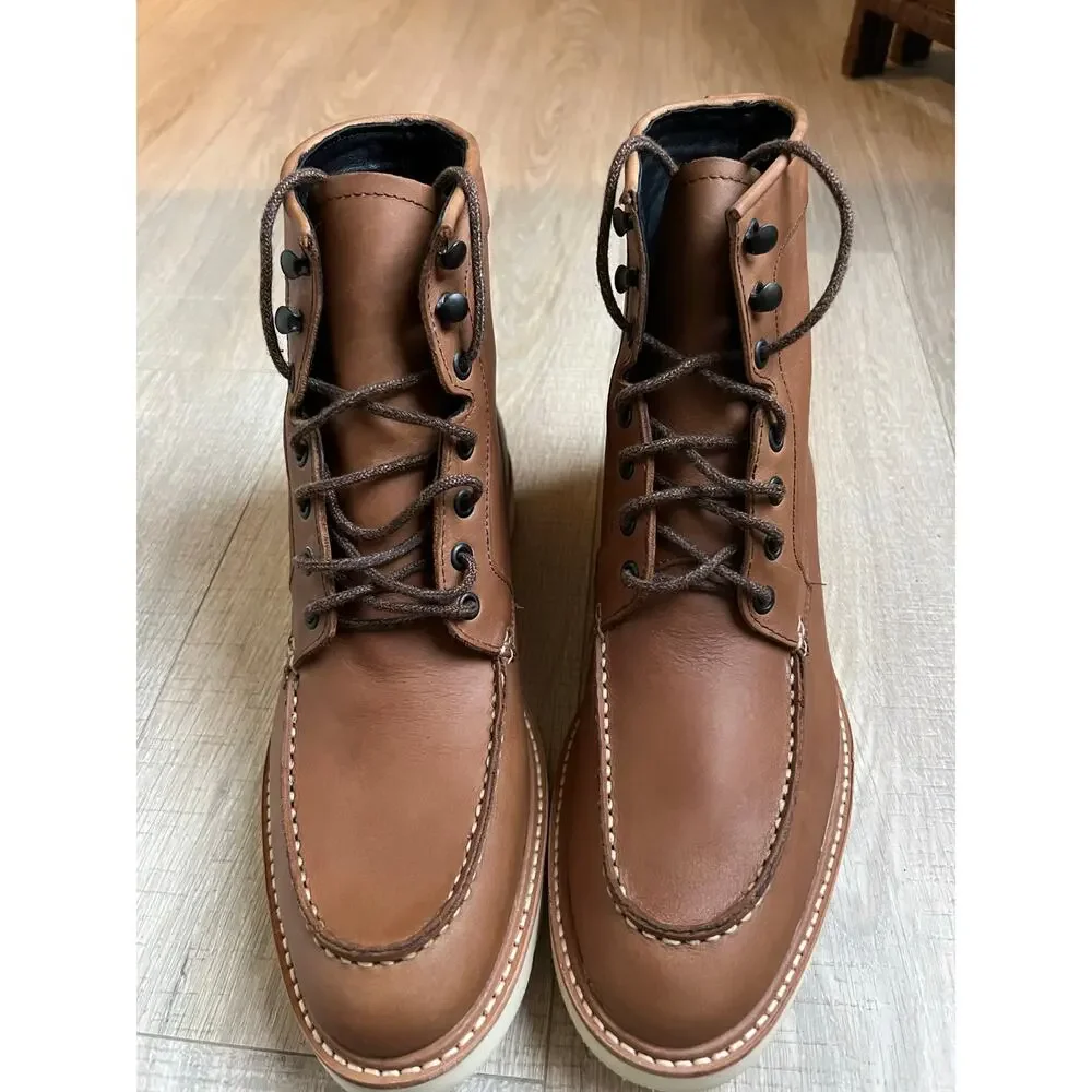 NEW Nisolo All Weather Mateo Boot Tobacco Leather - Picture 10 of 11